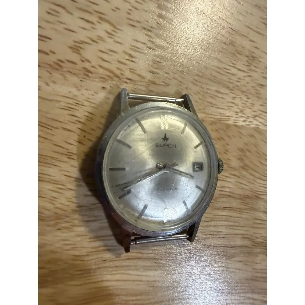 Vintage 1960's Men's Bucherer 17j Swiss Manual Wind 32mm Wristwatch-Runs